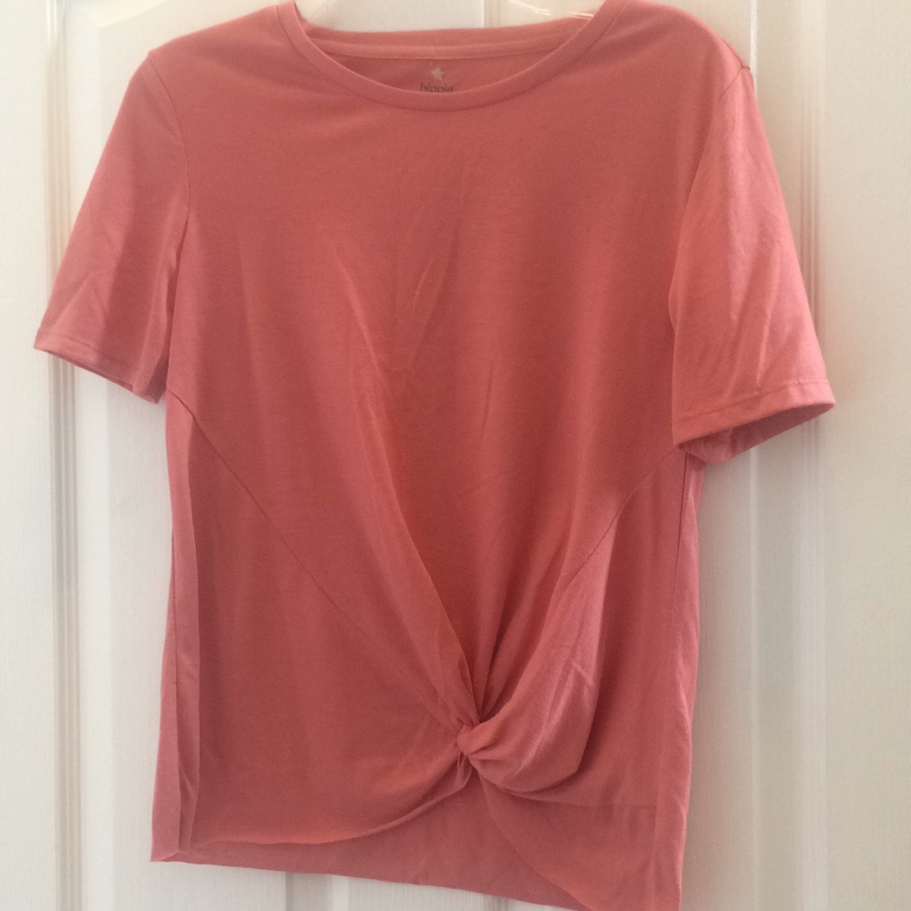 FINAL MARKDOWN Unique hippie laundry ladies knotted tee small